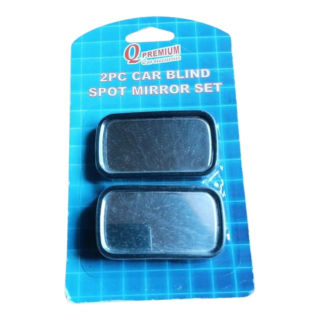 Q Premium 2-Piece Car Blind Spot Mirror Set