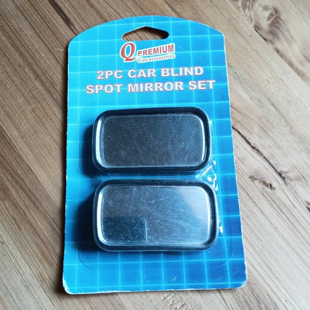 Q Premium 2-Piece Car Blind Spot Mirror Set