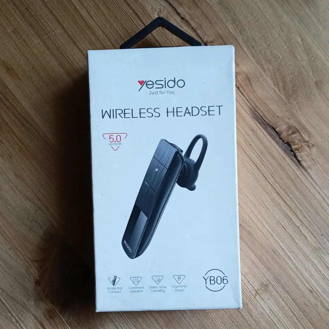 Yesido YB06 Single Ear Bluetooth 5.0 Wireless Business Headset