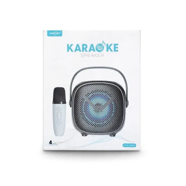 GREATNICE GTS-2008 4-Inch Portable Wireless Bluetooth Karaoke Speaker with Microphone